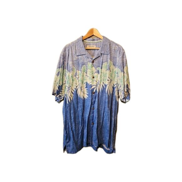 Tommy Bahama XL/TG Men The Coconut Point Hawaiian Shirt Aloha - Picture 1 of 7